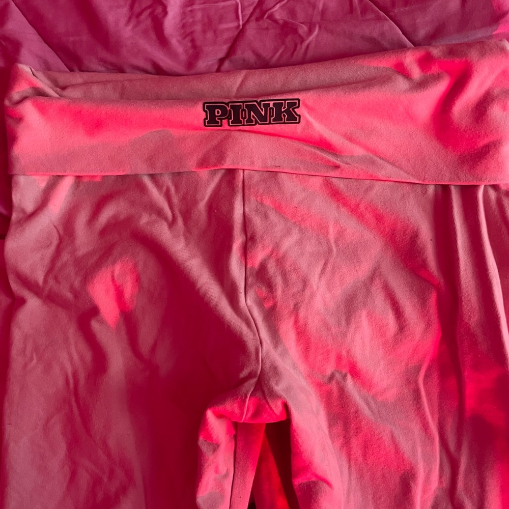 Victorias Secret Pink foldover and Leggings